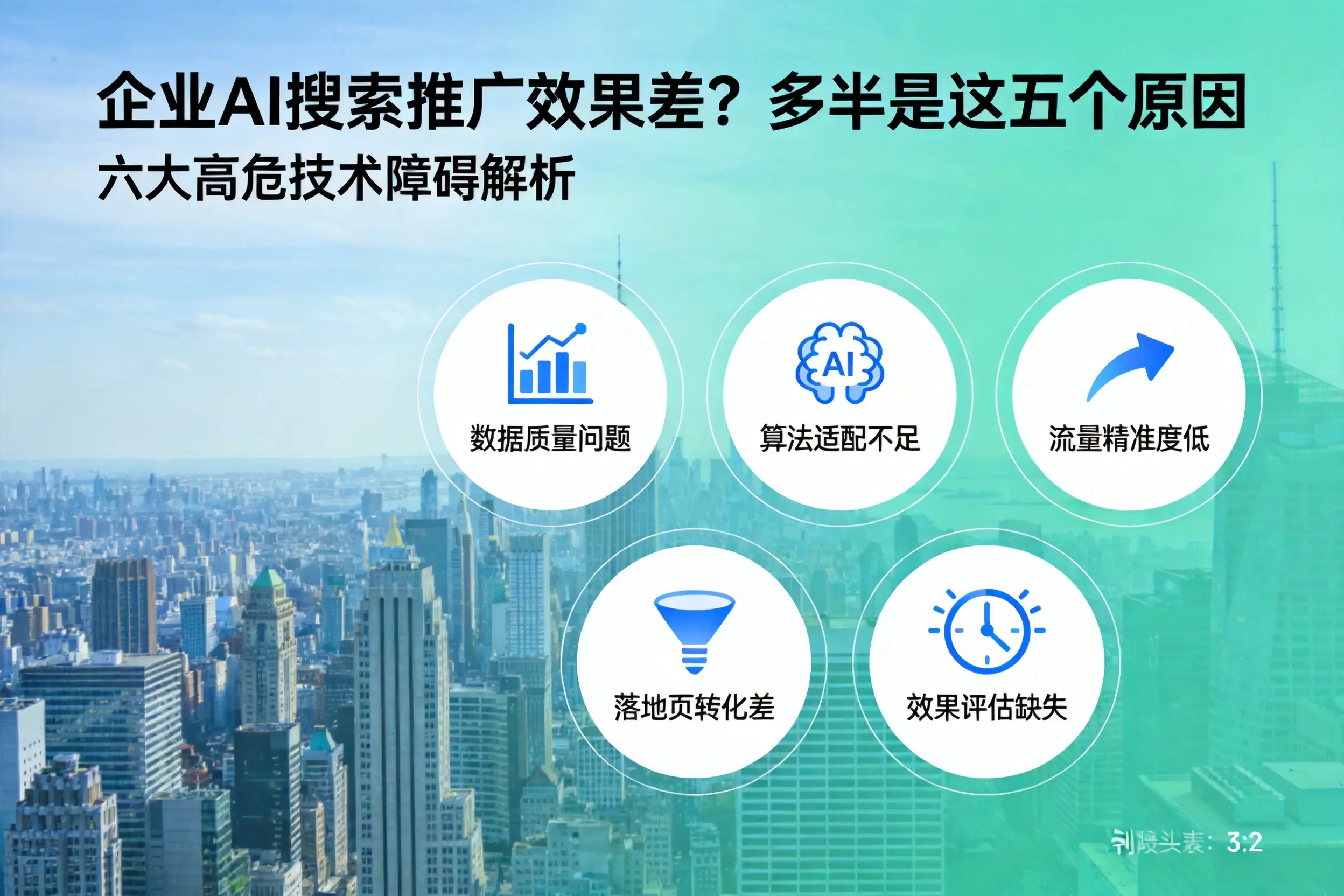 垣曲企业AI搜索推广效果差?多半是这五个原因